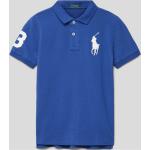 Blaue Ralph Lauren Polo Ralph Lauren Kinderpoloshirts & Kinderpolohemden aus Baumwolle für Jungen Größe 152 