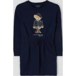 Marineblaue Ralph Lauren Polo Ralph Lauren Kindersweatkleider aus Baumwollmischung für Mädchen Größe 176 