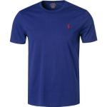 Dunkelblaue Unifarbene Ralph Lauren Polo Ralph Lauren T-Shirts aus Jersey für Herren Größe XXL 