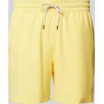 Gelbe Unifarbene Ralph Lauren Polo Ralph Lauren Underwear Herrenbadehosen aus Polyester Größe L 