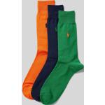 Orange Unifarbene Ralph Lauren Polo Ralph Lauren Underwear Herrensocken & Herrenstrümpfe aus Baumwollmischung Größe 43 3-teilig 