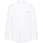 Weiße Bestickte Ralph Lauren Polo Ralph Lauren Button Down Kragen Hemden mit Button-Down-Kragen aus Baumwolle für Herren Größe XXL 