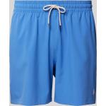 Blaue Unifarbene Ralph Lauren Polo Ralph Lauren Underwear Herrenbadehosen aus Polyester Größe L 
