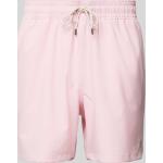 Hellrosa Unifarbene Ralph Lauren Polo Ralph Lauren Underwear Herrenbadehosen aus Polyester Größe L 