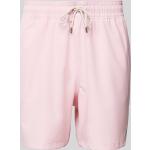 Hellrosa Unifarbene Ralph Lauren Polo Ralph Lauren Underwear Herrenbadehosen aus Polyester Größe M 