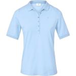 Hellblaue Halblangärmelige Bogner Damenpoloshirts & Damenpolohemden aus Baumwolle maschinenwaschbar Größe XL 