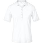 Weiße Halblangärmelige Bogner Damenpoloshirts & Damenpolohemden aus Baumwolle maschinenwaschbar Größe XL 