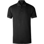 Schwarze Halblangärmelige HUGO BOSS BOSS Herrenpoloshirts & Herrenpolohemden aus Baumwolle maschinenwaschbar für den für den Frühling 