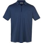 Marineblaue Halblangärmelige Bugatti Shirts mit Tasche mit Reißverschluss aus Jersey maschinenwaschbar für Herren Größe 3 XL 