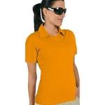 Polo-Shirt 'Cooldry' orange Gr. L