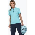 Reduzierte Blaue Schöffel Damenpoloshirts & Damenpolohemden mit Reißverschluss Größe L 