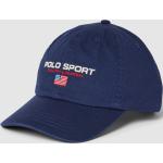 Marineblaue Ralph Lauren Polo Sport Snapback-Caps für Kinder aus Baumwolle für Jungen 