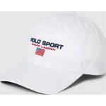 Weiße Ralph Lauren Polo Sport Snapback-Caps für Kinder aus Baumwolle für Jungen 