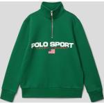 Grüne Ralph Lauren Polo Sport Kindersweatshirts aus Baumwolle für Jungen 