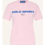 Rosa Ralph Lauren Polo Sport T-Shirts aus Baumwolle für Damen Größe S 