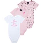Pinke Kurzärmelige Polo Sylt Strampler mit Shirt für Babys Größe 56 3-teilig 