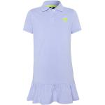 Blaue Polo Sylt Kinderpolokleider aus Jersey für Mädchen Größe 158 