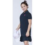 Dunkelblaue Polo Sylt Nachhaltige Kinderpolokleider aus Baumwolle Größe 146 