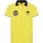 Reduzierte Gelbe Unifarbene Polo Sylt Herrenpoloshirts & Herrenpolohemden Größe XL 