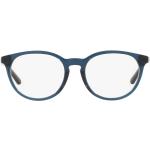 Blaue Panto-Brillen aus Kunststoff für Damen 
