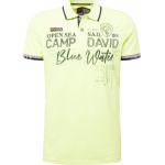 Neongrüne Camp David Herrenpoloshirts & Herrenpolohemden aus Jersey Größe M Große Größen 