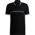 Schwarze HUGO BOSS BOSS Herrenpoloshirts & Herrenpolohemden aus Baumwollmischung Größe 4 XL 