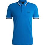 Blaue HUGO BOSS BOSS Herrenpoloshirts & Herrenpolohemden aus Baumwolle Größe XS 