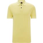 Gelbe Gestreifte HUGO BOSS BOSS Herrenpoloshirts & Herrenpolohemden aus Baumwolle Größe 3 XL 