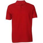 Rote Gesteppte Modyf Herrenpoloshirts & Herrenpolohemden aus Baumwolle 