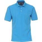 Blaue Casual Redmond Casual Herrenpoloshirts & Herrenpolohemden aus Baumwolle 