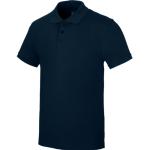 Marineblaue Atmungsaktive Modyf Herrenpoloshirts & Herrenpolohemden aus Baumwolle für den für den Sommer 