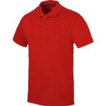 Rote Sportliche Herrenpoloshirts & Herrenpolohemden mit Knopf aus Baumwolle für den für den Sommer 