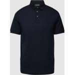 Marineblaue Armani Emporio Armani Herrenpoloshirts & Herrenpolohemden aus Baumwolle Größe XL 