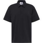 Schwarze Halblangärmelige adidas Essentials Herrenpoloshirts & Herrenpolohemden aus Jersey Größe S 