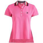Pinke Tommy Hilfiger Damenpoloshirts & Damenpolohemden aus Polyamid Größe L für den für den Winter 