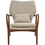Beige Retro Pols Potten Nachhaltige Designer Stühle aus Massivholz mit Armlehne Breite 50-100cm, Höhe 50-100cm, Tiefe 50-100cm 