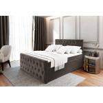 Braune Moderne Tagesbetten & Daybeds aus Textil 160x200 mit Härtegrad 3 
