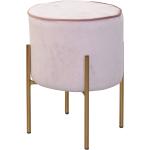 Pinke Loftscape Runde Sitzhocker aus Textil Breite 0-50cm, Höhe 0-50cm, Tiefe 0-50cm 