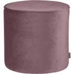 Violette Loftscape Sitzhocker aus Textil Breite 0-50cm, Höhe 0-50cm, Tiefe 0-50cm 