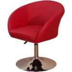 Reduzierte Rote Moderne Corrigan Studio Armlehnstühle aus Leder gepolstert Breite 50-100cm, Höhe 50-100cm 