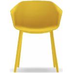 Reduzierte Gelbe Minimalistische Armlehnstühle aus Kunststoff Breite 50-100cm, Höhe 50-100cm, Tiefe 50-100cm 