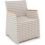 Retro Polyrattan Gartenstühle aus Teakholz schmutzabweisend Breite 50-100cm, Höhe 50-100cm, Tiefe 50-100cm 