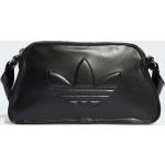 Schwarze adidas Trefoil Damenschultertaschen & Damenshoulderbags aus PU 
