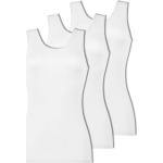 Weiße Pompadour Damenunterhemden Größe XL 
