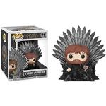 Funko Pop Deluxe: Game 0: Tyrion Lannister Sitting On Iron Throne Collectible Figure - Game of Thrones - Vinyl-Sammelfigur - Geschenkidee - Offizielle Handelswaren - TV Fans