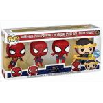 9 cm Funko Spiderman Spielzeugfiguren aus Vinyl 4-teilig 