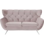 pop Sofa Caldara - rosa/pink - Materialmix - 175 cm - 94 cm - 95 cm - Polstermöbel > Sofas > 2-Sitzer