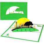 Grüne Einladungskarten & Einladungen mit Landschafts-Motiv aus Papier 