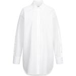 Reduzierte Weiße CLOSED Bio Hemdblusen aus Baumwolle für Damen Größe L 