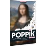 Poppik Stickerposter - Kunst (1 Poster + 1600 Sticker) / Da Vinci / Mona Lisa (ab 10 J.)